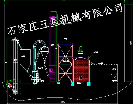 脫硫石膏粉生產線工藝流程